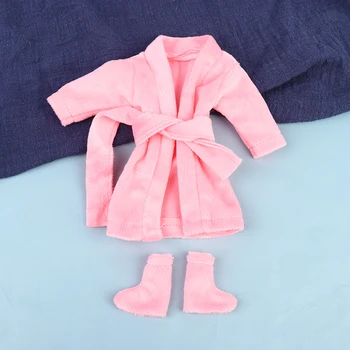 1Set Mini Bábika Župan Topánky Nightgown Odevné Doplnky Pre Elf Bábika Vianočné Bábika Oblečenie Vianočné Tradície Bábiky Oblečenie